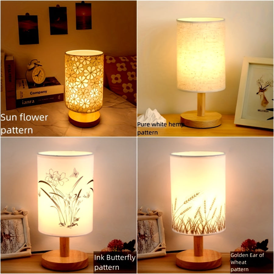 HoutLicht - Justerbar LED Bordslampa med USB Strömförsörjning