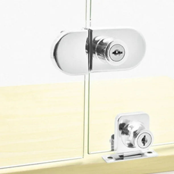 Royaleva Enkel Glas Lås Möbelfäste Säkerhetslås