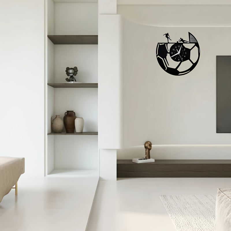 Vinylskiva Väckarklocka - Fotbollstema - Tyst drift