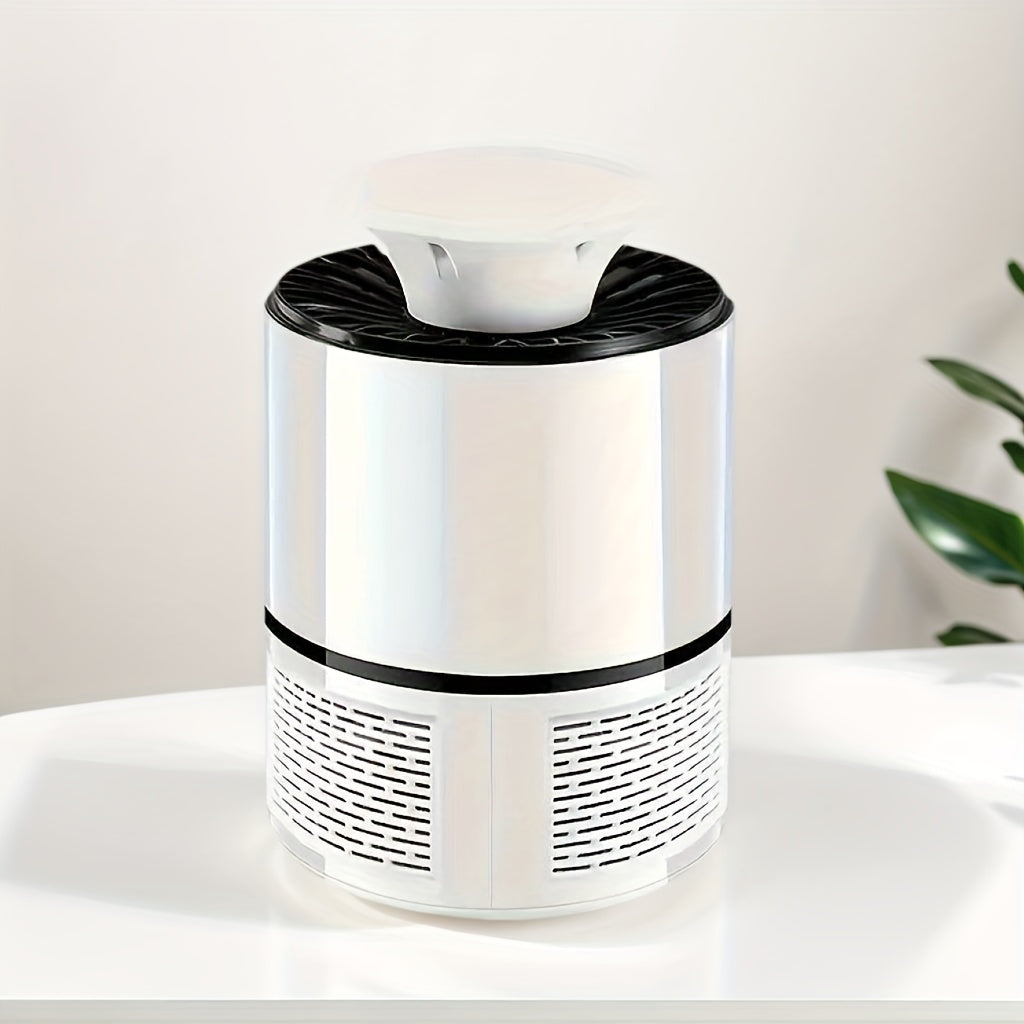 USB Tyst Mygglampa – Automatisk Insektsfångare med Blått Ljus