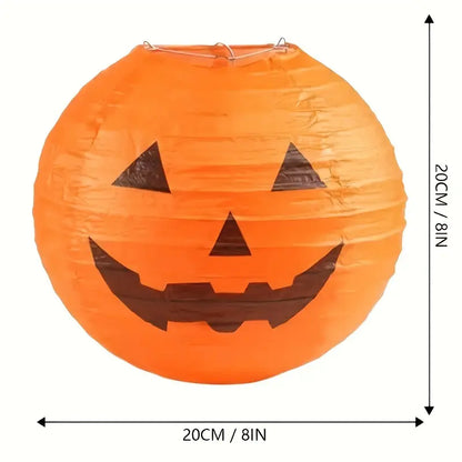 Halloween Papperslyktor – Pumpa-dekoration för trädgård, terrass och fest