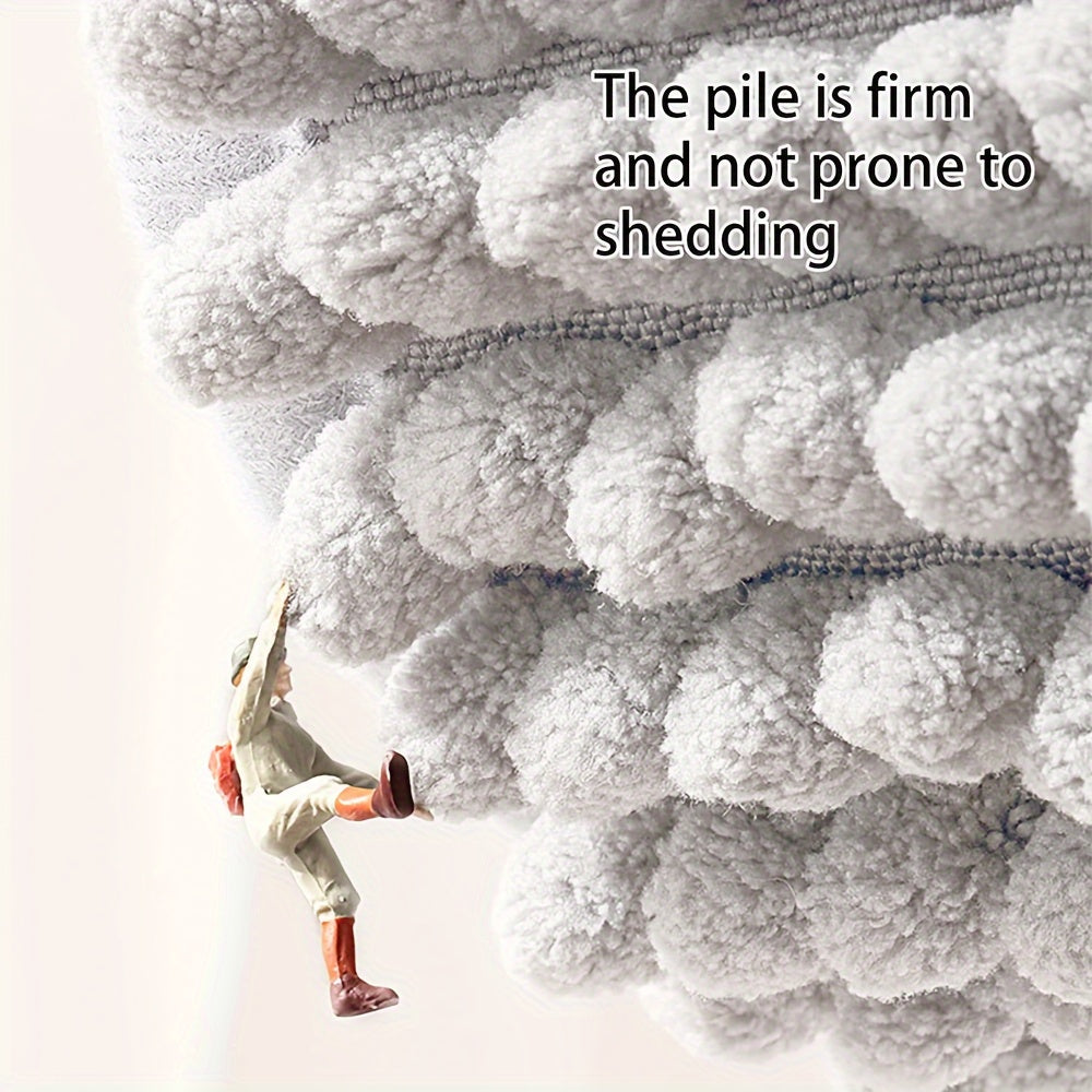 Carvallo-Badmatt Lunava | L-Form för Dusch & Hörn | Halkfri & Mjuk | 40x40x80 cm