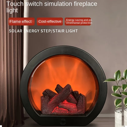 FlameGlow - Simulerad Kolglödlamps med Retro-stil Dekoration