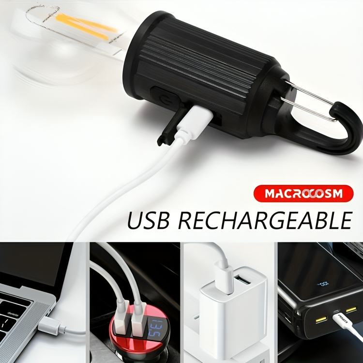 Carvallo | HangingGlow - Uppladdningsbar glödlampa