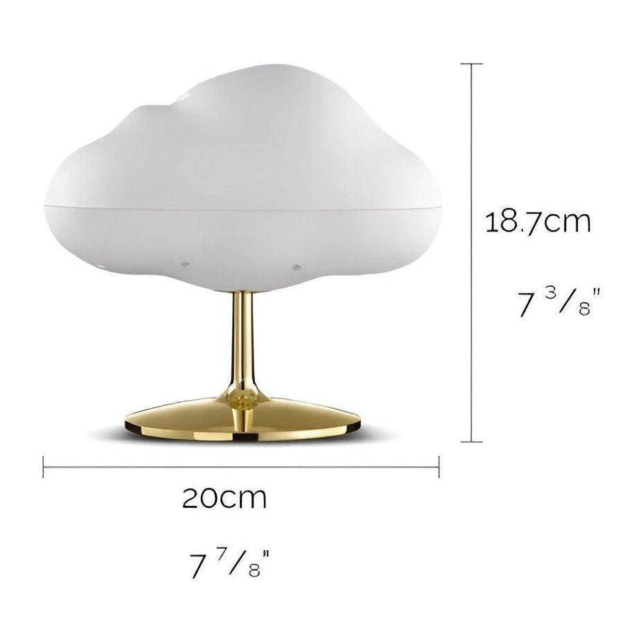 MistCloud Diffuser - Ultraschall USB Luftrenare &amp; eterisk olja sprej för lugnande atmosfär