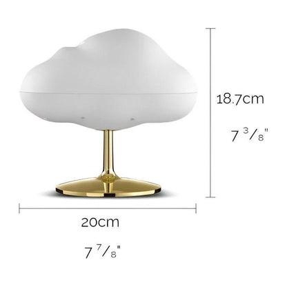 MistCloud Diffuser - Ultraschall USB Luftrenare &amp; eterisk olja sprej för lugnande atmosfär