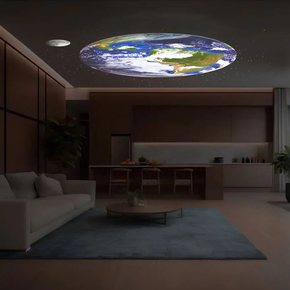 Aurava Sky | LED-stjärnhimmelprojektor med galax- och dimmaeffekt