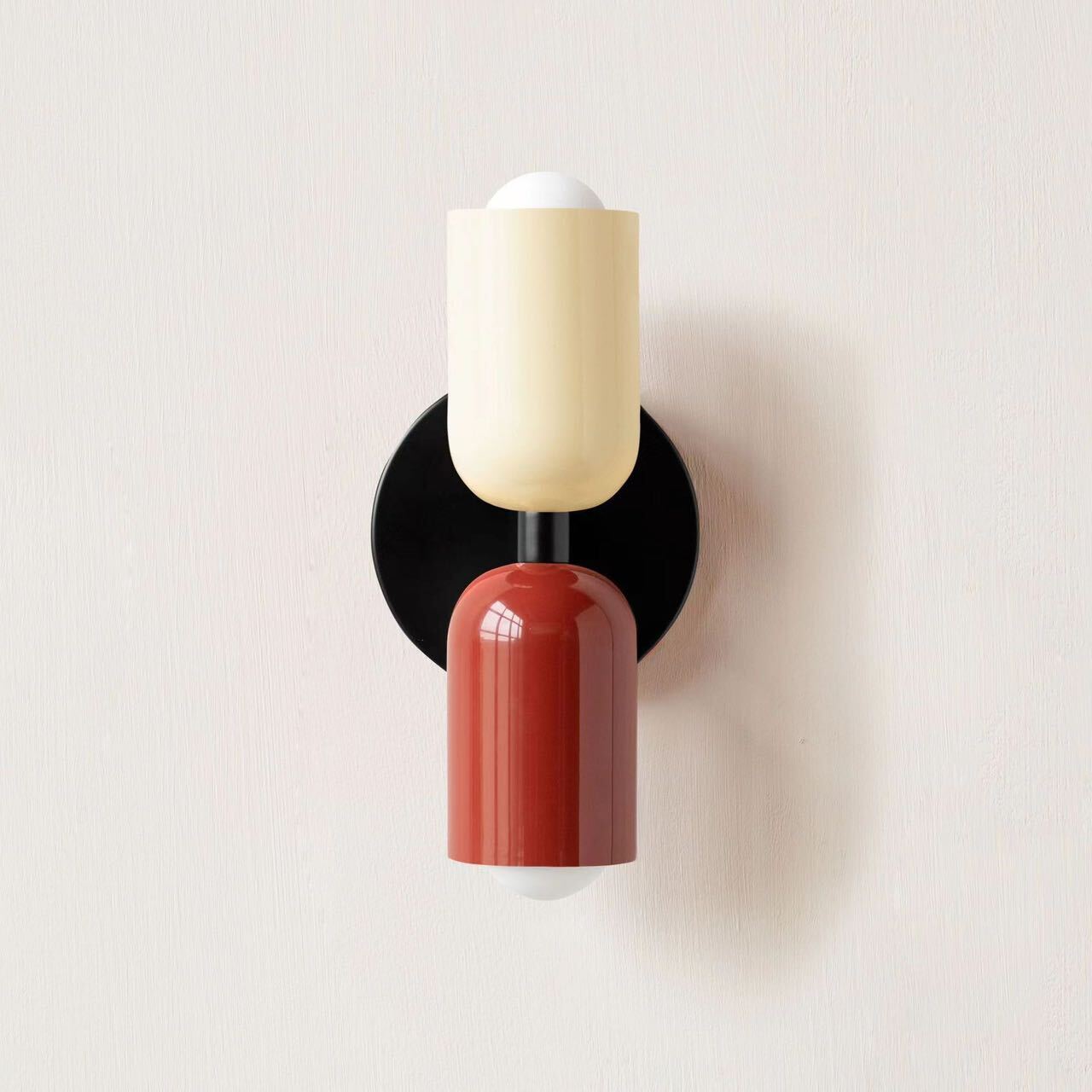 Morandi Modern LED Vägglampa 2-armad Svart Inomhus/Korridor Metall
