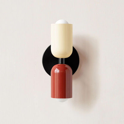 Morandi Modern LED Vägglampa 2-armad Svart Inomhus/Korridor Metall