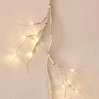 Halloween &amp; Jul LED Gren Girlang – 180 cm Dekoration med 48 LEDs &amp; Timer