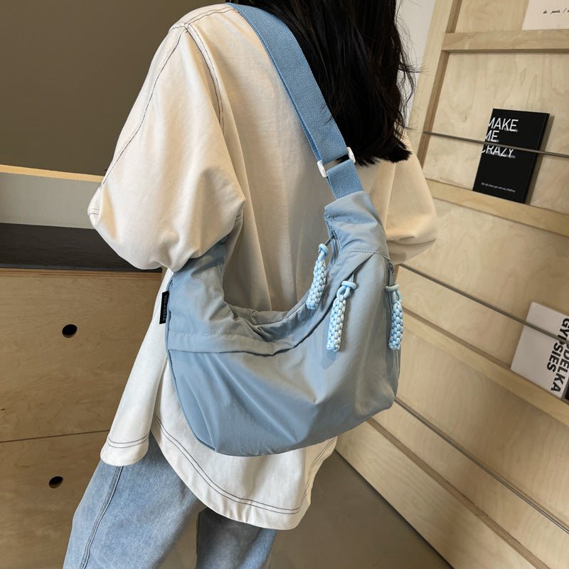 EVERCARRY – Nylon-sidoväska med smarta fack för vardagligt bruk