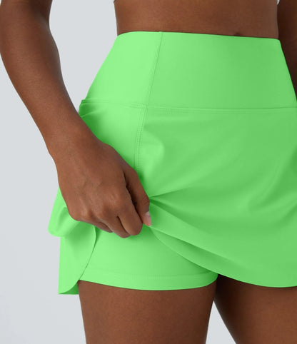 DANCEFLOW danskjol - 2-i-1 mini med integrerade shorts och dold ficka