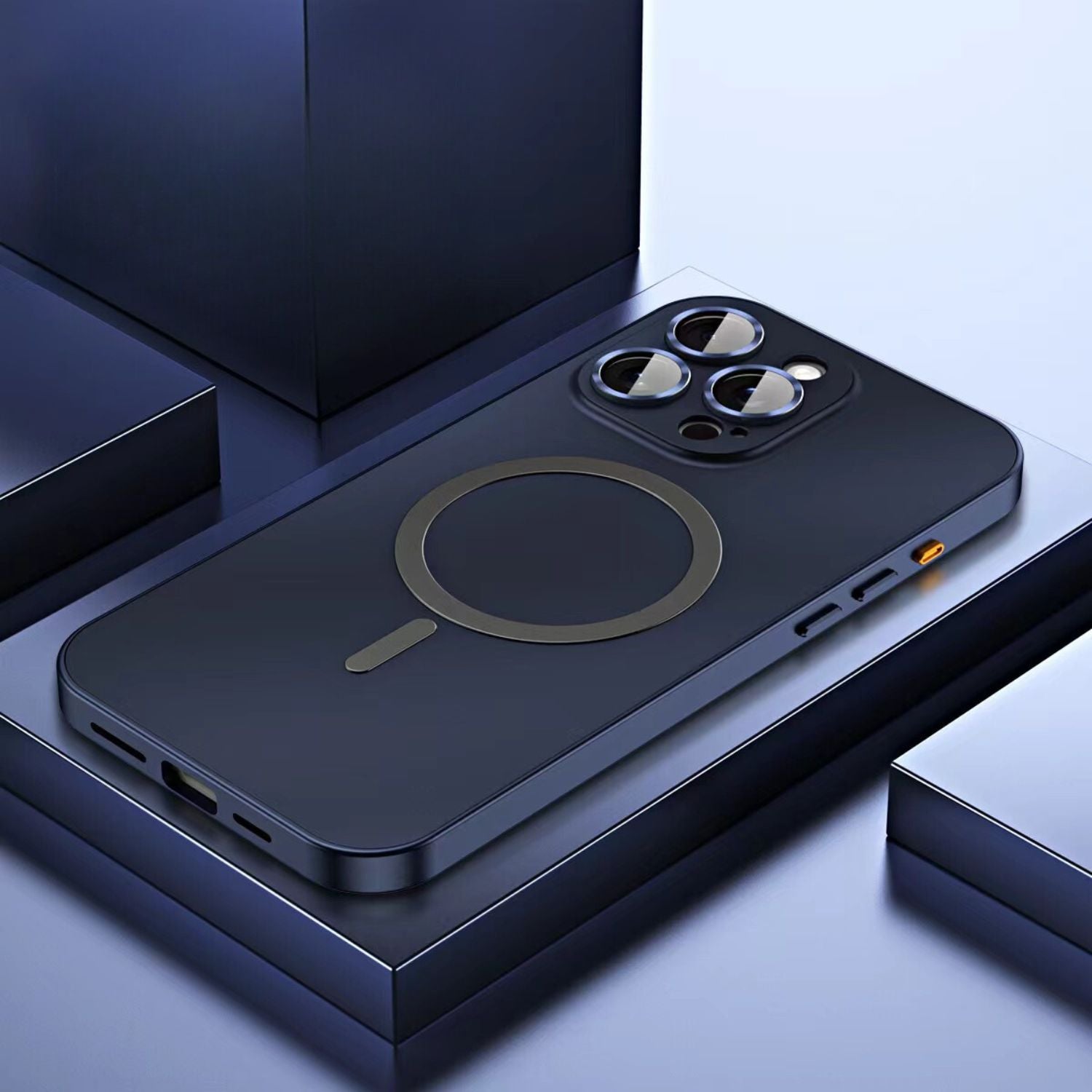 Magnetiskt Metallfodral | Elegant Skydd för iPhone