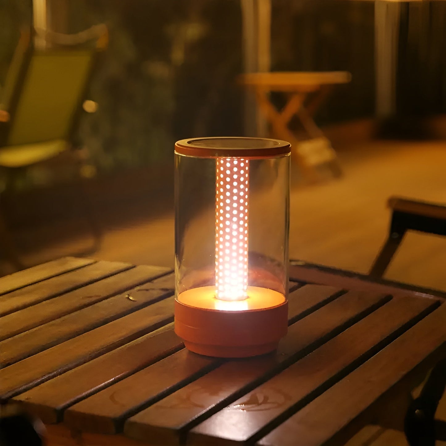 LED-bordlampa med touch – Varm stämningsljus för mysiga kvällar