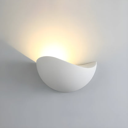 NoirLume Light - Minimalistisk halvcirkelformad LED vägglampa