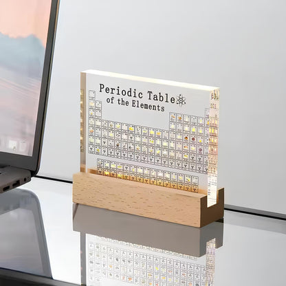 Upplysta Element Periodiska Tabel