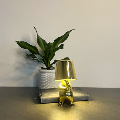 LuminAura - LED Bordslampa med Uppladdningsbart Batteri och Dimmbar Färgtemperatur