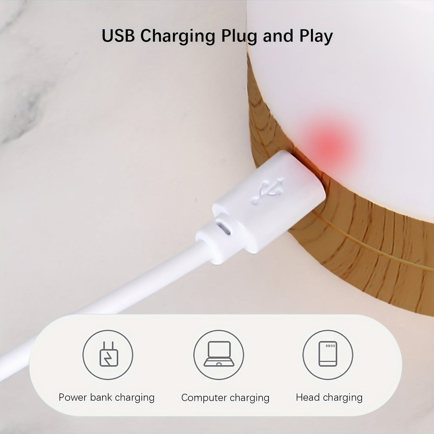 LightAura - RGB Bordslampa Touch Control med Fjärrkontroll