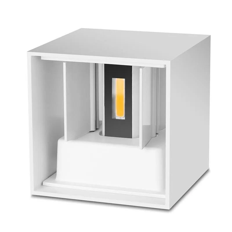 Vägglampa Modern Svart Aluminium LED Lampa