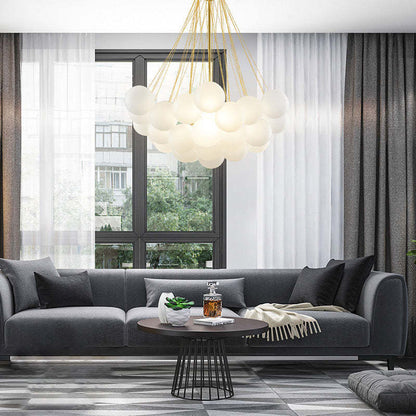 Glamora - Design Hänglampa i Metall och Glas