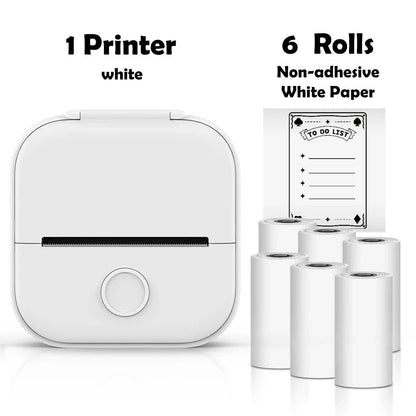 Portabel Mini Skrivare - Den Snabba Fotoprinter