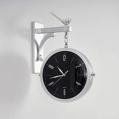 RomanClock - Dubbel Sidig Väggklocka
