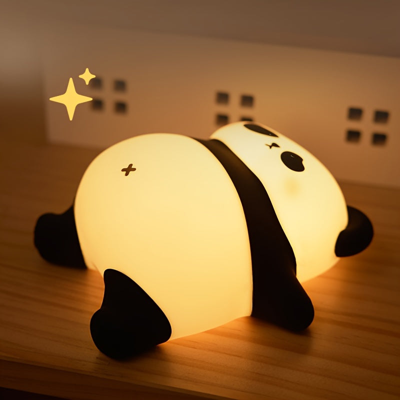 SugarPanda - LED Nattlampa, Silikon Uppladdningsbar Sänglampa