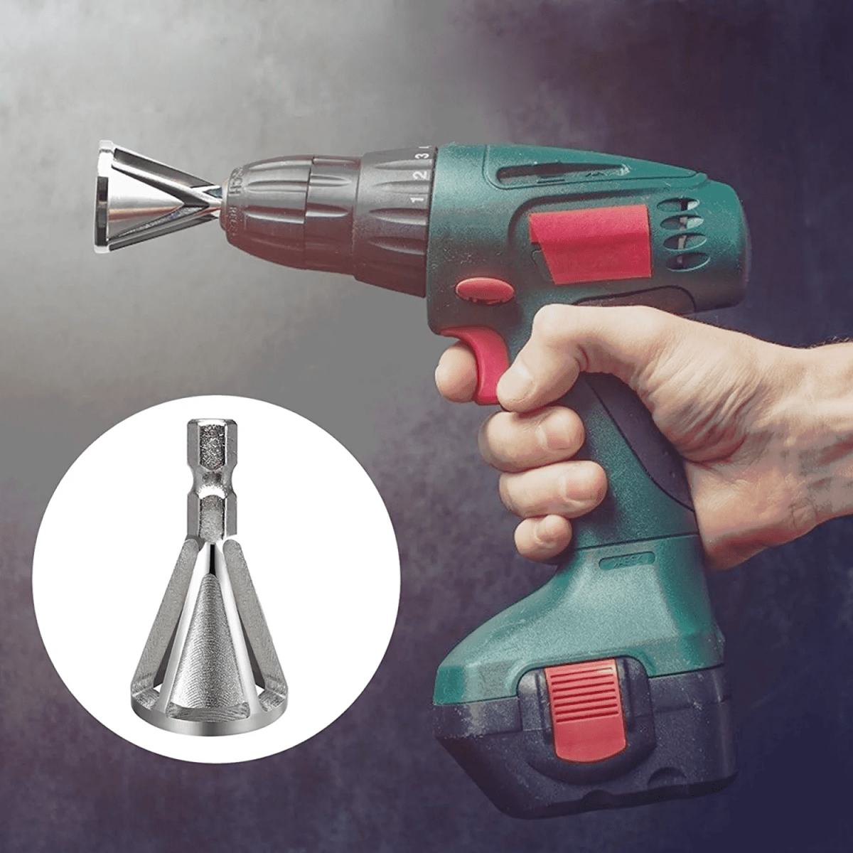 DeburPro verktyg - avgradningsbit av rostfritt stål för släta metallytor