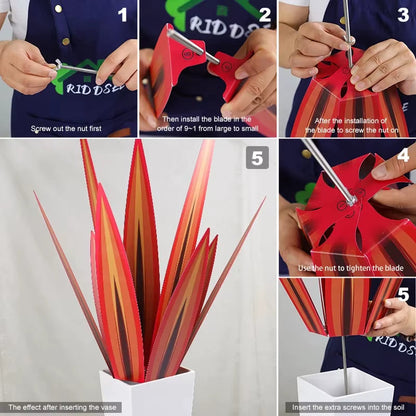 Faux växt | Dekorativ agave för stiliga inomhusutrymmen