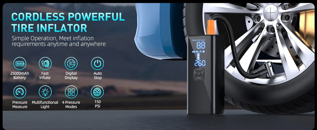 AirSwift: Din ultimata allt-i-ett bärbara luftpump