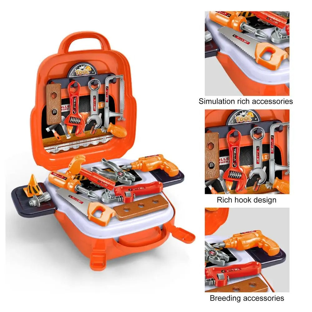 Ryggsäck för små hantverkare