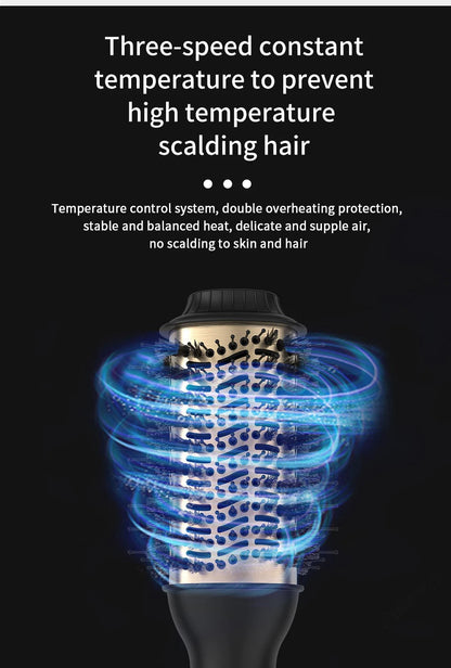 Hetluftborste &amp; Hårvolymizer