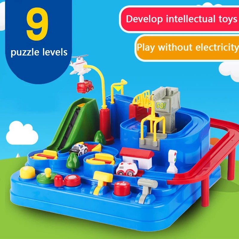 Utbildningsfordon färdighets spel för barn