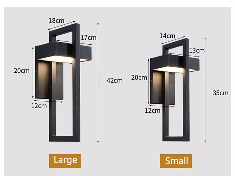 Twilight Dex Utomhus Vägglampa