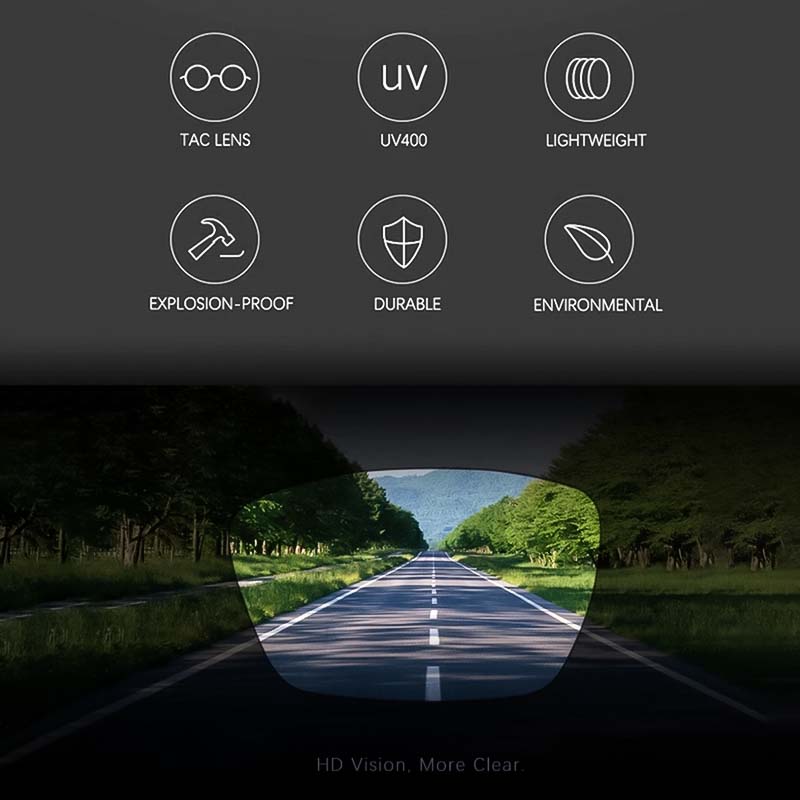 RoyaleGlow Adventure Pro Polariserade Motorcykelglasögon