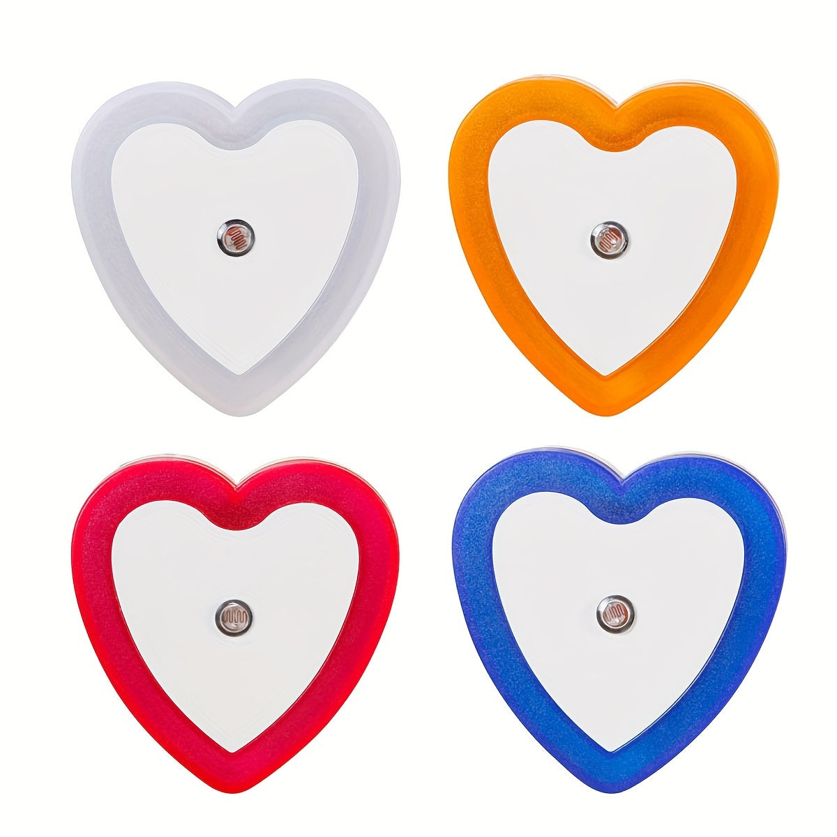 HeartGlow LED Nattljus - Smart Skymning-till- Gryning Nattbelysning