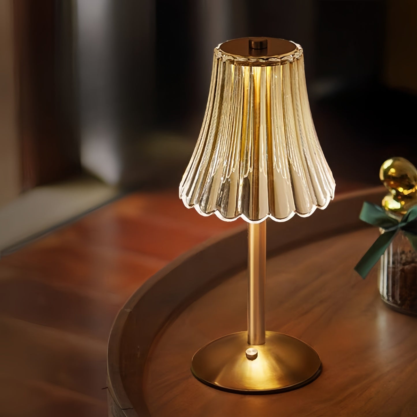 LumiGlow - Uppladdningsbar USB-LED Bordslampa med Touchkontroll