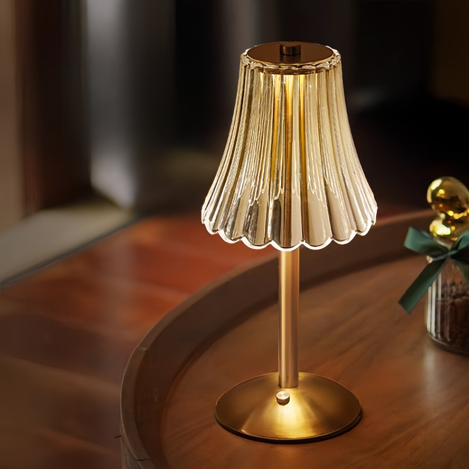 LumiGlow - Uppladdningsbar USB-LED Bordslampa med Touchkontroll