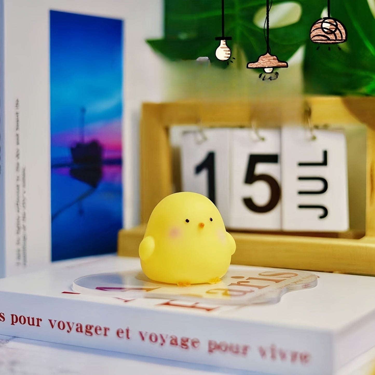 LumiKuiken - Charmig LED Bordslampa med Ögonvänligt Ljus