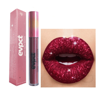 Diamond Lip - Vattenfast glitterläppstift för strålande, långvarig glans