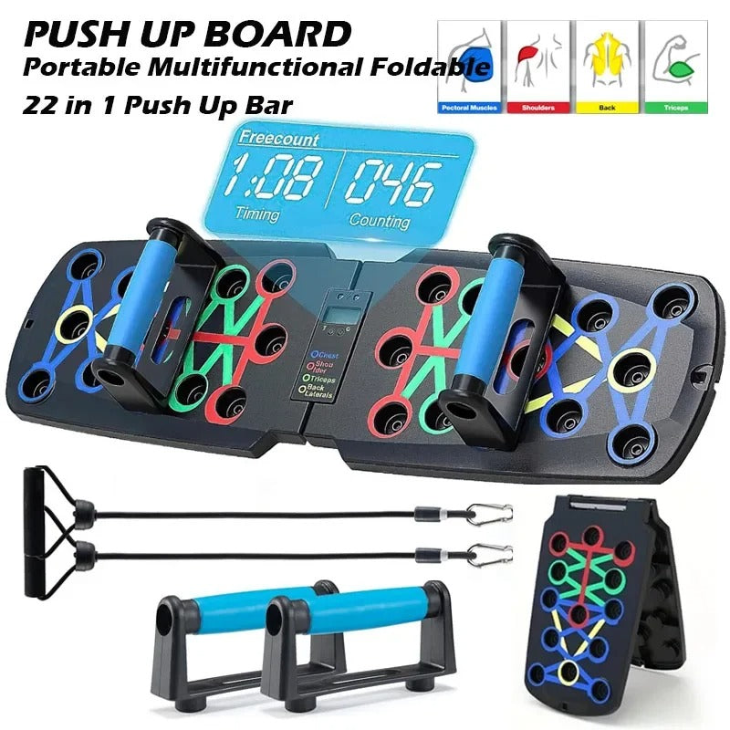 Push Up Board Justerbar Hemma Fitness Tränare