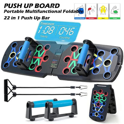 Push Up Board Justerbar Hemma Fitness Tränare