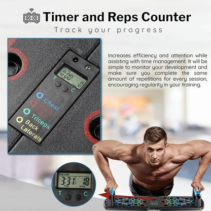 Push Up Board Justerbar Hemma Fitness Tränare