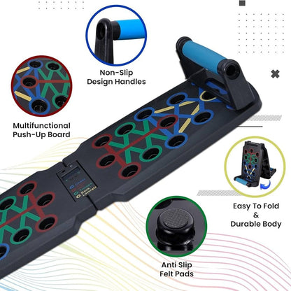 Push Up Board Justerbar Hemma Fitness Tränare