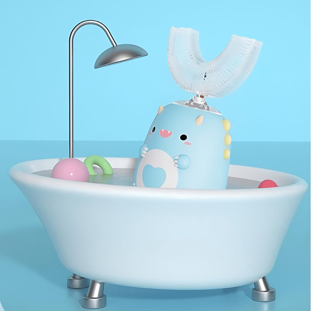 DINO BRUSH – Elektrisk tandborste för barn med 360° rengöring