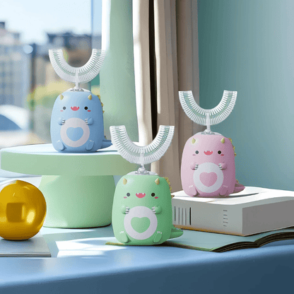 DINO BRUSH – Elektrisk tandborste för barn med 360° rengöring