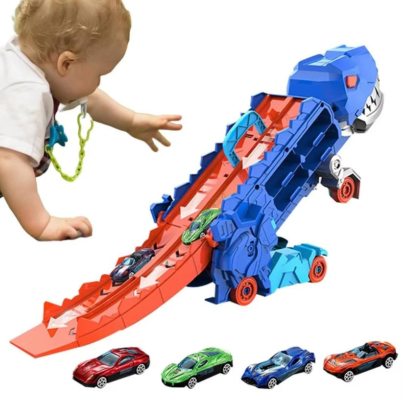 Leksaksbilar Lastbil Dinosaurie med Ljus