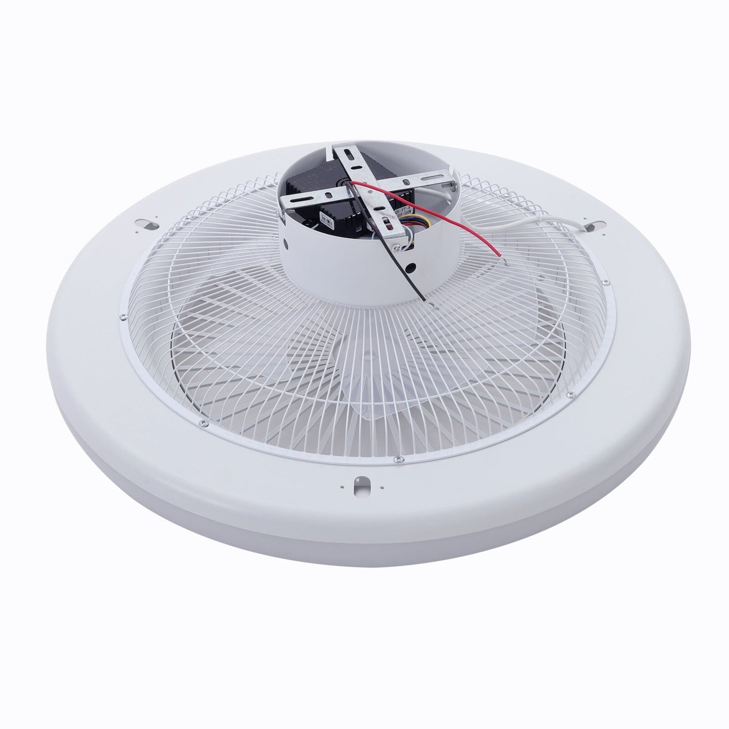 Kompakt 55 cm Takfläkt med 3 LED-ljusslägen och fjärrkontroll