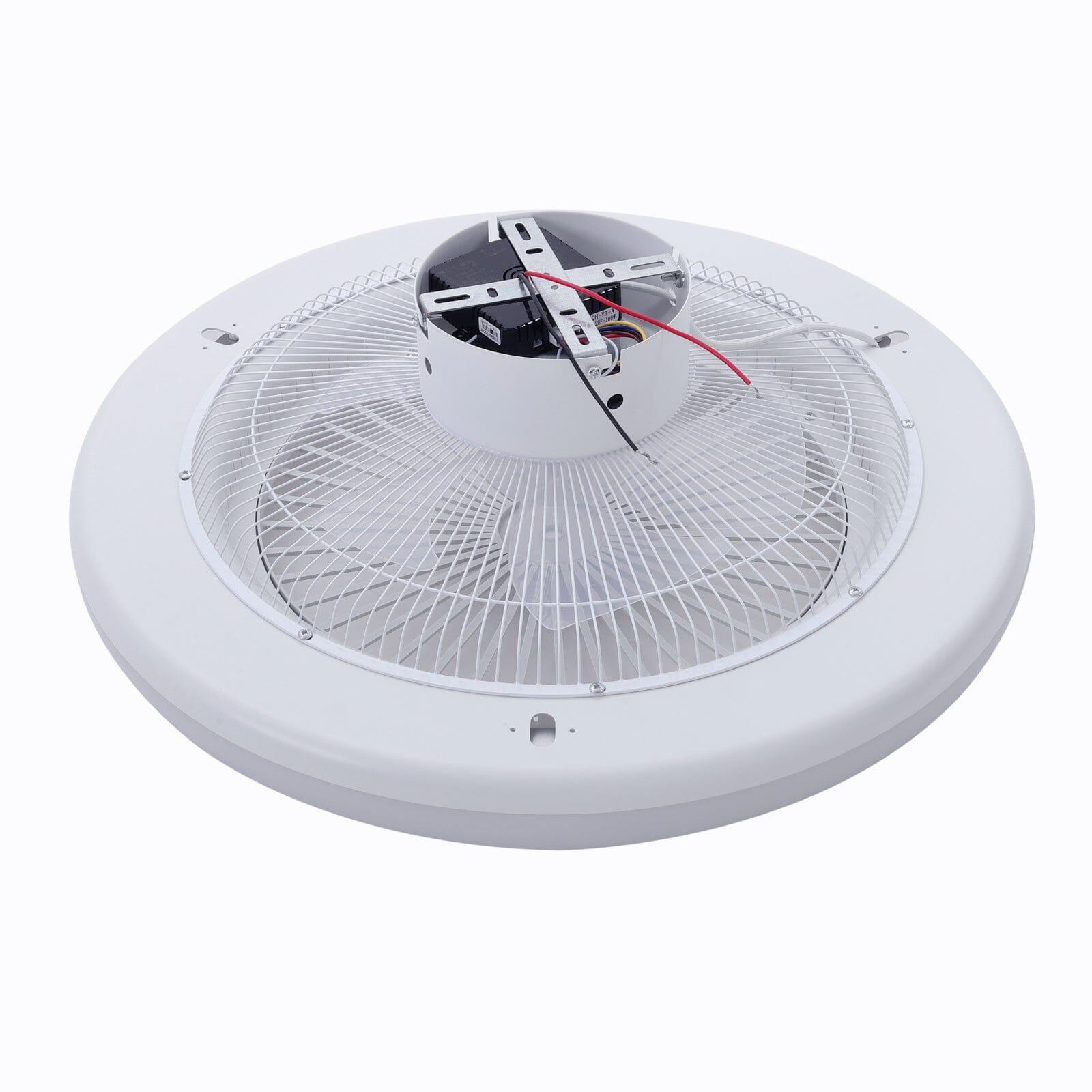 Kompakt 55 cm Takfläkt med 3 LED-ljusslägen och fjärrkontroll
