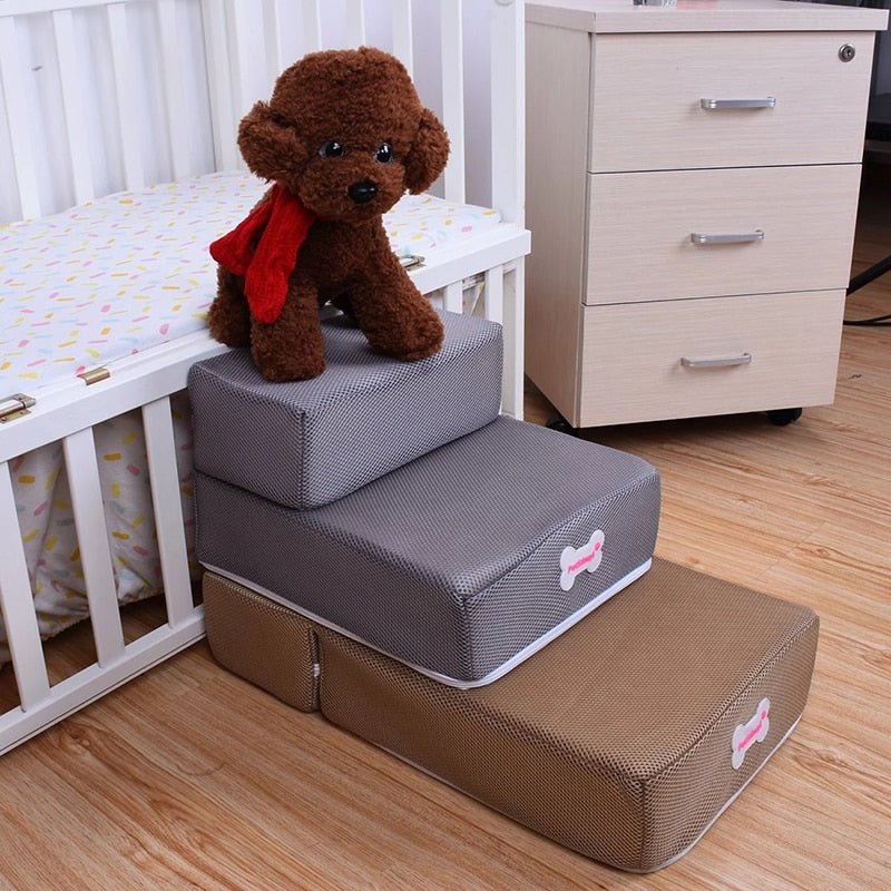 HOPHAVEN – Mjuk skumgummidjurtrappa för säker åtkomst till soffa och säng